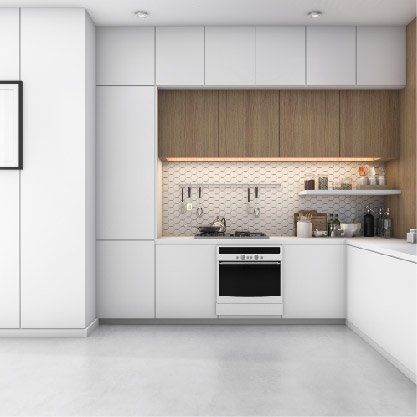 L Shape Kitchen-01